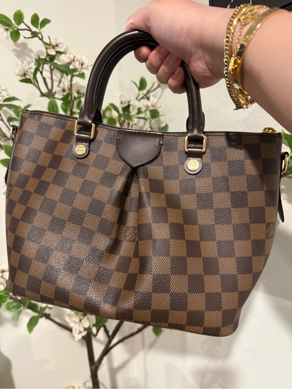 LV siena damier ebene PM - Picture 3 of 11